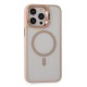 iPhone 15 Pro Max Kılıf Roblox Lens Magsafe Standlı Kapak - Pudra