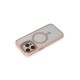 iPhone 15 Pro Max Kılıf Roblox Lens Magsafe Standlı Kapak - Pudra