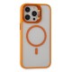 iPhone 15 Pro Max Kılıf Roblox Lens Magsafe Standlı Kapak - Turuncu