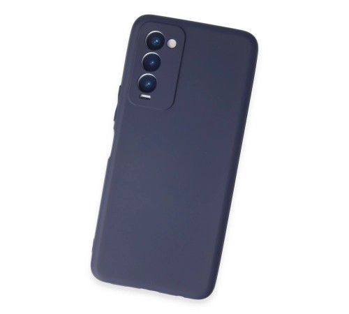 Tecno Camon 18 Kılıf First Silikon - Lacivert Tecno Camon 18 Kılıf First Silikon - Lacivert