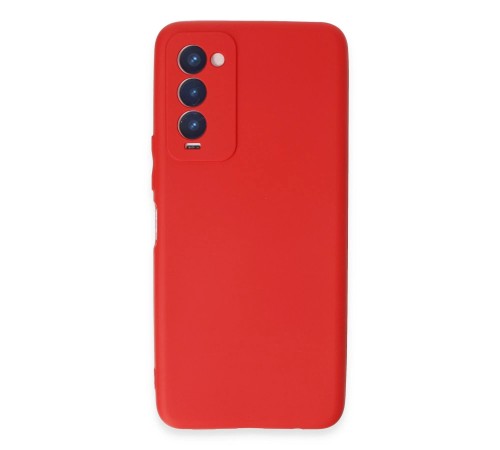 Tecno Camon 18 Kılıf First Silikon - Kırmızı Tecno Camon 18 Kılıf First Silikon - Kırmızı