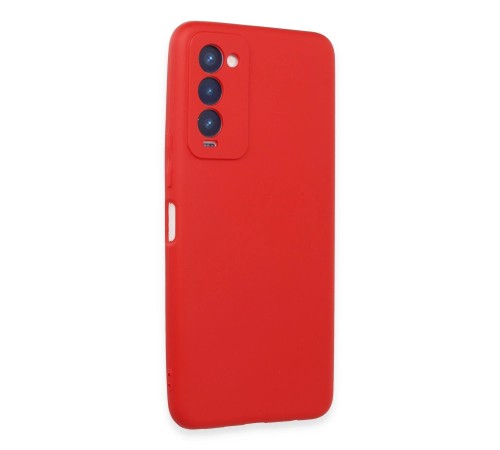 Tecno Camon 18 Kılıf First Silikon - Kırmızı Tecno Camon 18 Kılıf First Silikon - Kırmızı