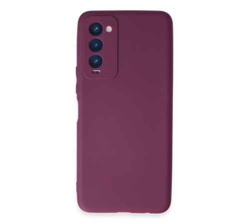 Tecno Camon 18 Kılıf First Silikon - Mor