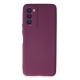 Tecno Camon 18 Kılıf First Silikon - Mor
