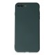 iPhone 7 Plus Kılıf First Silikon - Koyu Yeşil