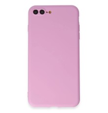 iPhone 7 Plus Kılıf First Silikon - Açık Mor