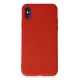 iPhone X Kılıf First Silikon - Kırmızı