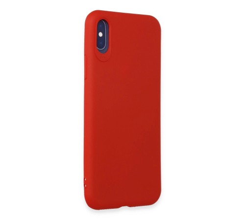iPhone X Kılıf First Silikon - Kırmızı iPhone X Kılıf First Silikon - Kırmızı