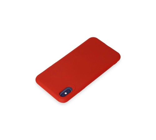 iPhone X Kılıf First Silikon - Kırmızı iPhone X Kılıf First Silikon - Kırmızı