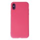 iPhone X Kılıf First Silikon - Pembe