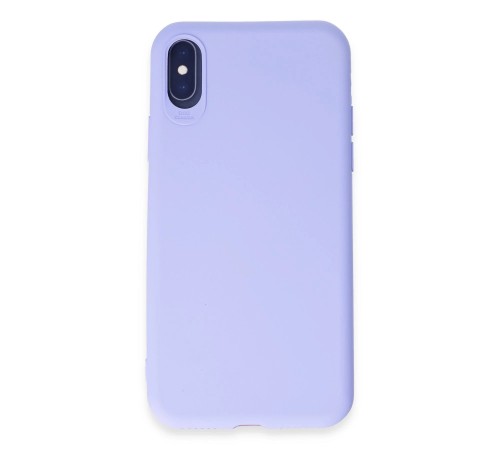 iPhone X Kılıf First Silikon - Lila iPhone X Kılıf First Silikon - Lila