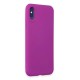 iPhone X Kılıf First Silikon - Mor