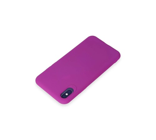 iPhone X Kılıf First Silikon - Mor iPhone X Kılıf First Silikon - Mor