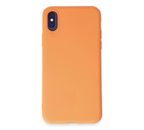 iPhone X Kılıf First Silikon - Turuncu iPhone X Kılıf First Silikon - Turuncu