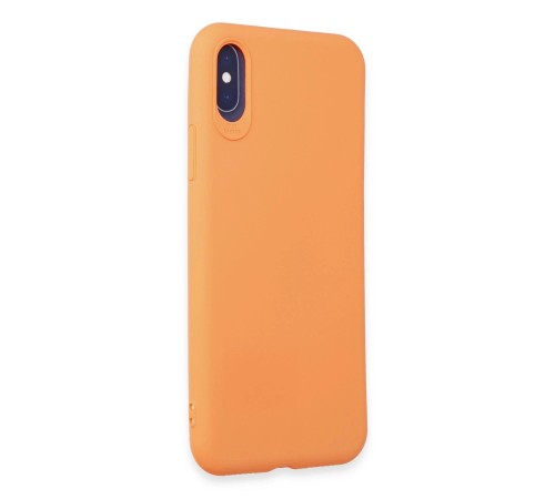 iPhone X Kılıf First Silikon - Turuncu iPhone X Kılıf First Silikon - Turuncu