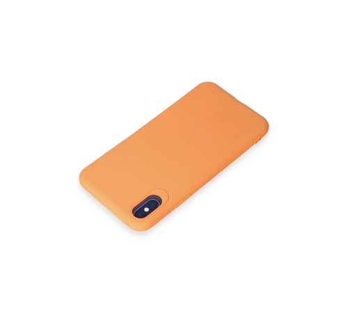 iPhone X Kılıf First Silikon - Turuncu iPhone X Kılıf First Silikon - Turuncu