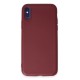 iPhone X Kılıf First Silikon - Kiremit
