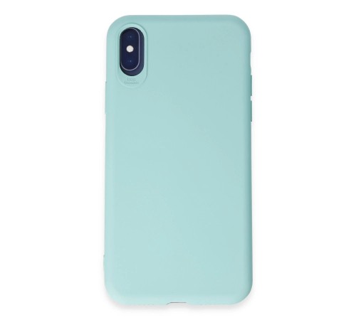 iPhone X Kılıf First Silikon - Turkuaz iPhone X Kılıf First Silikon - Turkuaz