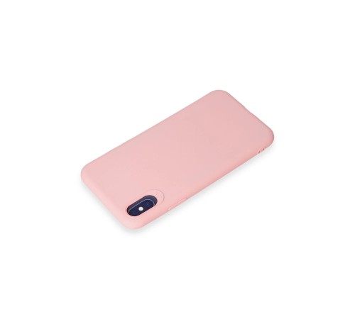 iPhone X Kılıf First Silikon - Pudra iPhone X Kılıf First Silikon - Pudra