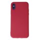 iPhone X Kılıf First Silikon - Fuşya
