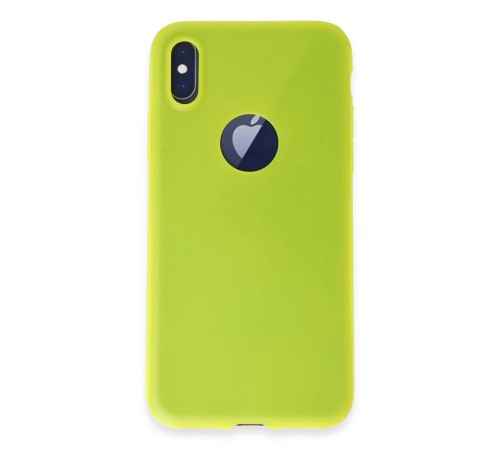 iPhone X Kılıf First Silikon - Parlak Sarı iPhone X Kılıf First Silikon - Parlak Sarı