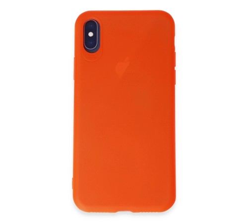 iPhone X Kılıf First Silikon - Parlak Turuncu iPhone X Kılıf First Silikon - Parlak Turuncu