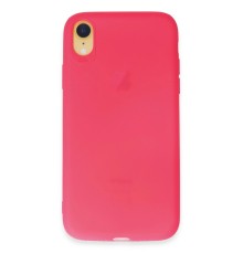 iPhone XR Kılıf First Silikon - Pembe