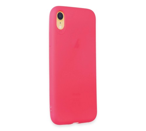 iPhone XR Kılıf First Silikon - Pembe iPhone XR Kılıf First Silikon - Pembe
