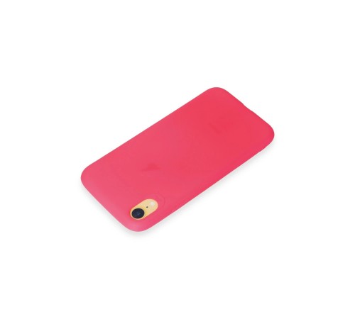 iPhone XR Kılıf First Silikon - Pembe iPhone XR Kılıf First Silikon - Pembe