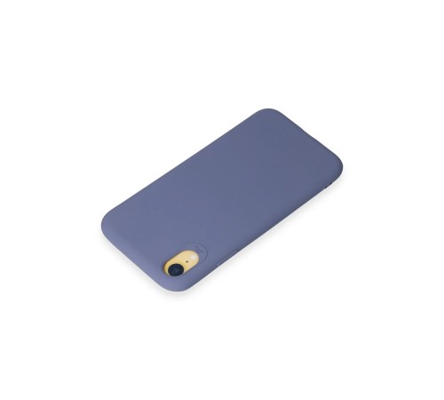 iPhone XR Kılıf First Silikon - Gri iPhone XR Kılıf First Silikon - Gri