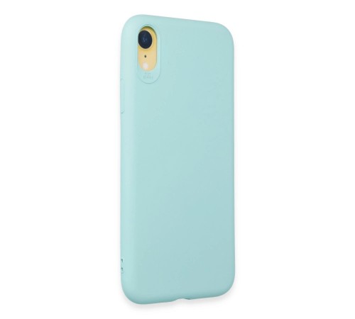 iPhone XR Kılıf First Silikon - Turkuaz iPhone XR Kılıf First Silikon - Turkuaz