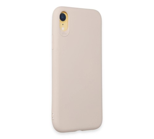 iPhone XR Kılıf First Silikon - Krem iPhone XR Kılıf First Silikon - Krem