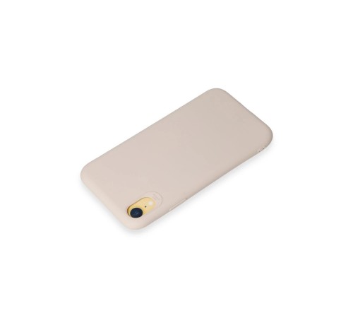 iPhone XR Kılıf First Silikon - Krem iPhone XR Kılıf First Silikon - Krem