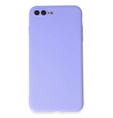 iPhone 7 Plus Kılıf First Silikon - Lila