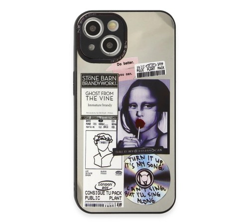 iPhone 15 Kılıf Mirror Desenli Kapak - Mirror - 2 iPhone 15 Kılıf Mirror Desenli Kapak - Mirror - 2