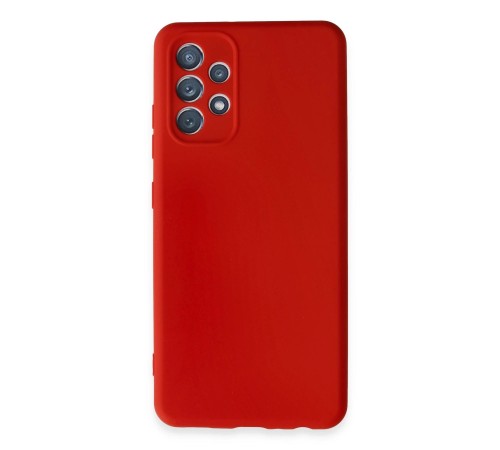 Samsung Galaxy A32 Kılıf First Silikon - Kırmızı Samsung Galaxy A32 Kılıf First Silikon - Kırmızı