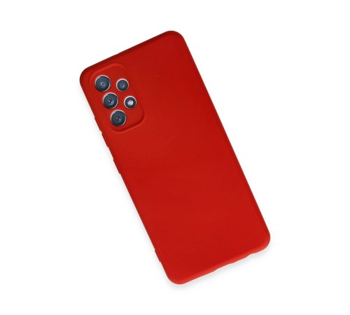 Samsung Galaxy A32 Kılıf First Silikon - Kırmızı Samsung Galaxy A32 Kılıf First Silikon - Kırmızı