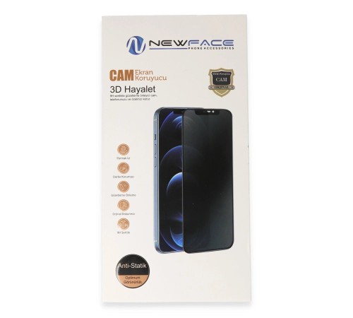 iPhone 12 Pro Max 3D Antistatik Hayalet Cam Ekran Koruyucu iPhone 12 Pro Max 3D Antistatik Hayalet Cam Ekran Koruyucu