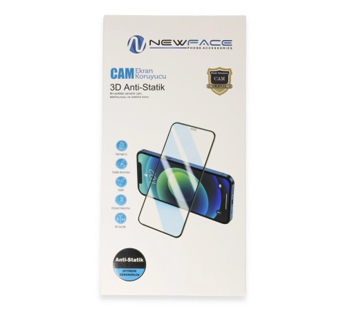 iPhone 12 Pro 3D Antistatik Cam Ekran Koruyucu iPhone 12 Pro 3D Antistatik Cam Ekran Koruyucu