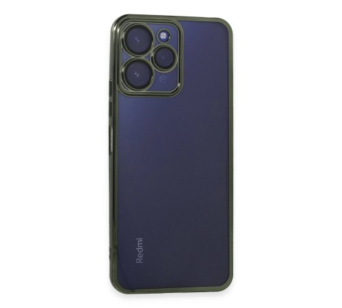 Xiaomi Redmi 12 Kılıf Razer Lensli Silikon - Yeşil Xiaomi Redmi 12 Kılıf Razer Lensli Silikon - Yeşil