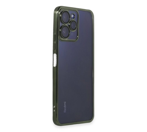 Xiaomi Redmi 12 Kılıf Razer Lensli Silikon - Yeşil Xiaomi Redmi 12 Kılıf Razer Lensli Silikon - Yeşil