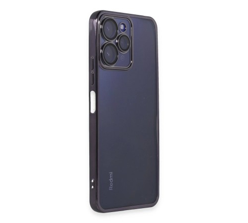 Xiaomi Redmi 12 Kılıf Razer Lensli Silikon - Mor
