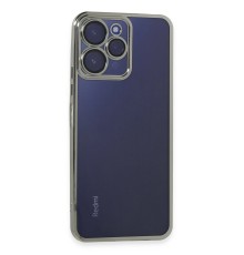 Xiaomi Redmi 12 Kılıf Razer Lensli Silikon - Gümüş