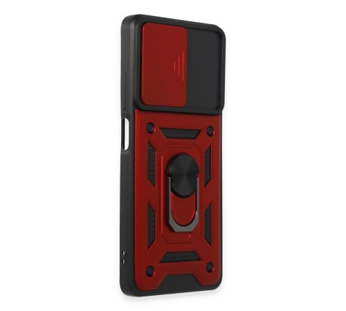 Xiaomi Redmi Note 12 Pro 5G Kılıf Pars Lens Yüzüklü Silikon - Kırmızı Xiaomi Redmi Note 12 Pro 5G Kılıf Pars Lens Yüzüklü Silikon - Kırmızı
