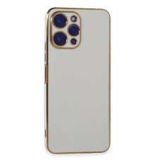Xiaomi Poco M6 Pro 5G Kılıf Volet Silikon - Beyaz