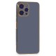 Xiaomi Poco M6 Pro 5G Kılıf Volet Silikon - Mavi