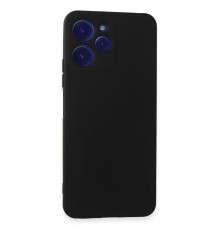Xiaomi Redmi 12 Kılıf Nano içi Kadife Silikon - Siyah