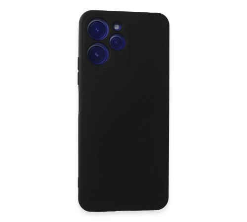 Xiaomi Redmi 12 Kılıf Nano içi Kadife Silikon - Siyah Xiaomi Redmi 12 Kılıf Nano içi Kadife Silikon - Siyah