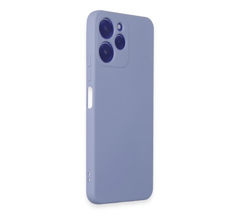 Xiaomi Redmi 12 Kılıf Nano içi Kadife Silikon - Lila Xiaomi Redmi 12 Kılıf Nano içi Kadife Silikon - Lila