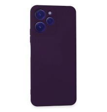 Xiaomi Redmi 12 Kılıf Nano içi Kadife Silikon - Mor